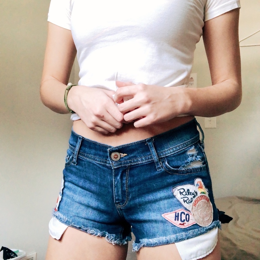 Jean shorts!